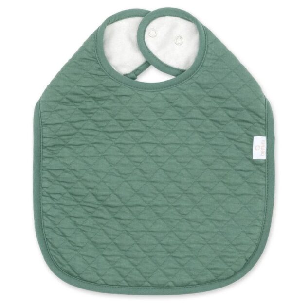 5420010712123-bavoir-waterproof-37cm-green-pady-quilted-jersey