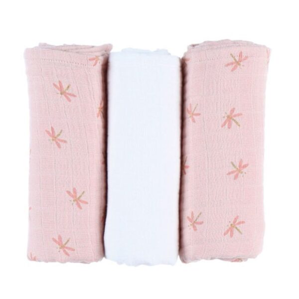 5414220167385-set-de-3-langes-en-mousseline-70-x-70-cm-ecru-et-rose-poudre