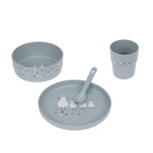 4042183420059-coffret-repas-tiny-farmer-moutonoie-bleu-assiette-bol-tasse-cuillere-ppcellulose