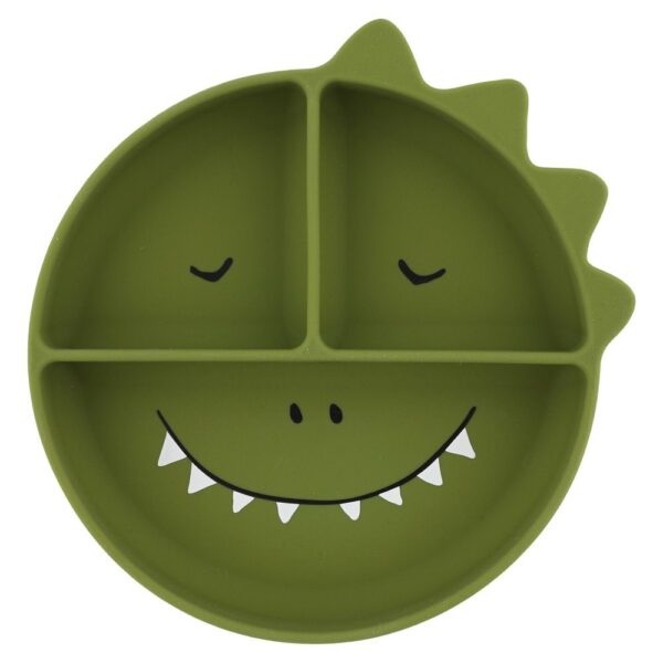 5400858964397-assiette-avec-ventouse-en-silicone-et-compartiments---mr-dino