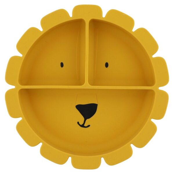5400858964298-assiette-avec-ventouse-en-silicone-et-compartiments---mr-lion