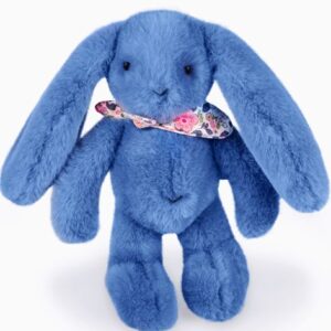3700335242997-peluche-lapin-bleu-25-cm---lapin-fleurette