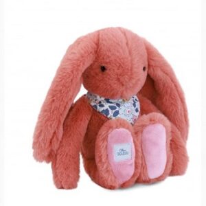 3700335242980-peluche-lapin-orange-25-cm---lapin-fleurette