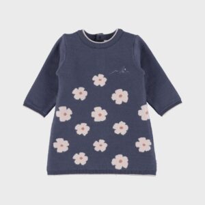 5414220219244-ah-25-robe-en-tricot-bleu-avec-fleurs-en-tricot