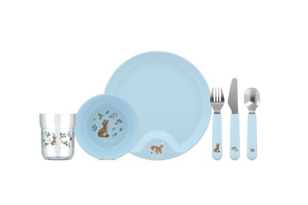 2000000135656-service-de-table-enfant-mepal-mio-6-pieces---little-dutch---forest-friends