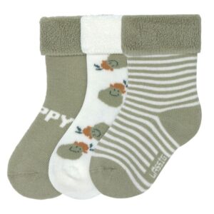 4066239155092-chaussettes-en-tissu-eponge-enfants-3-pcs---little-gang-poire-khaki