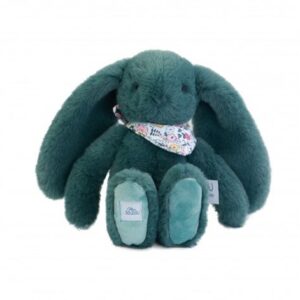 3700335243000-peluche-lapin-vert-25-cm---lapin-fleurette