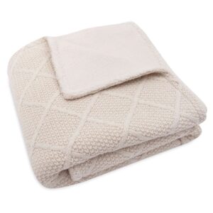 8717329386730-couverture---check-knit---teddy-fleece---100x150-cm---oatmeal