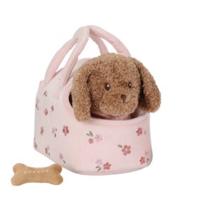 8713291445185-chien-en-peluche-dans-un-sac--rose--essentials
