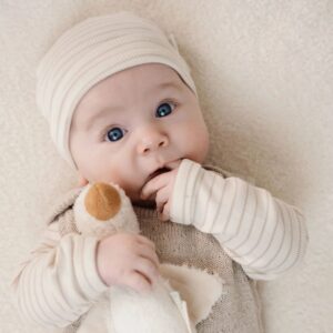 8721122583340-bonnet-bebe---beige---newborn-naturals---rayure